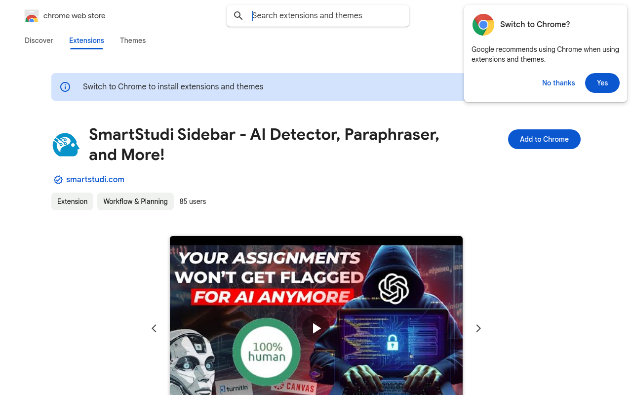 AI-Driven Research Simplified: SmartStudi Sidebar